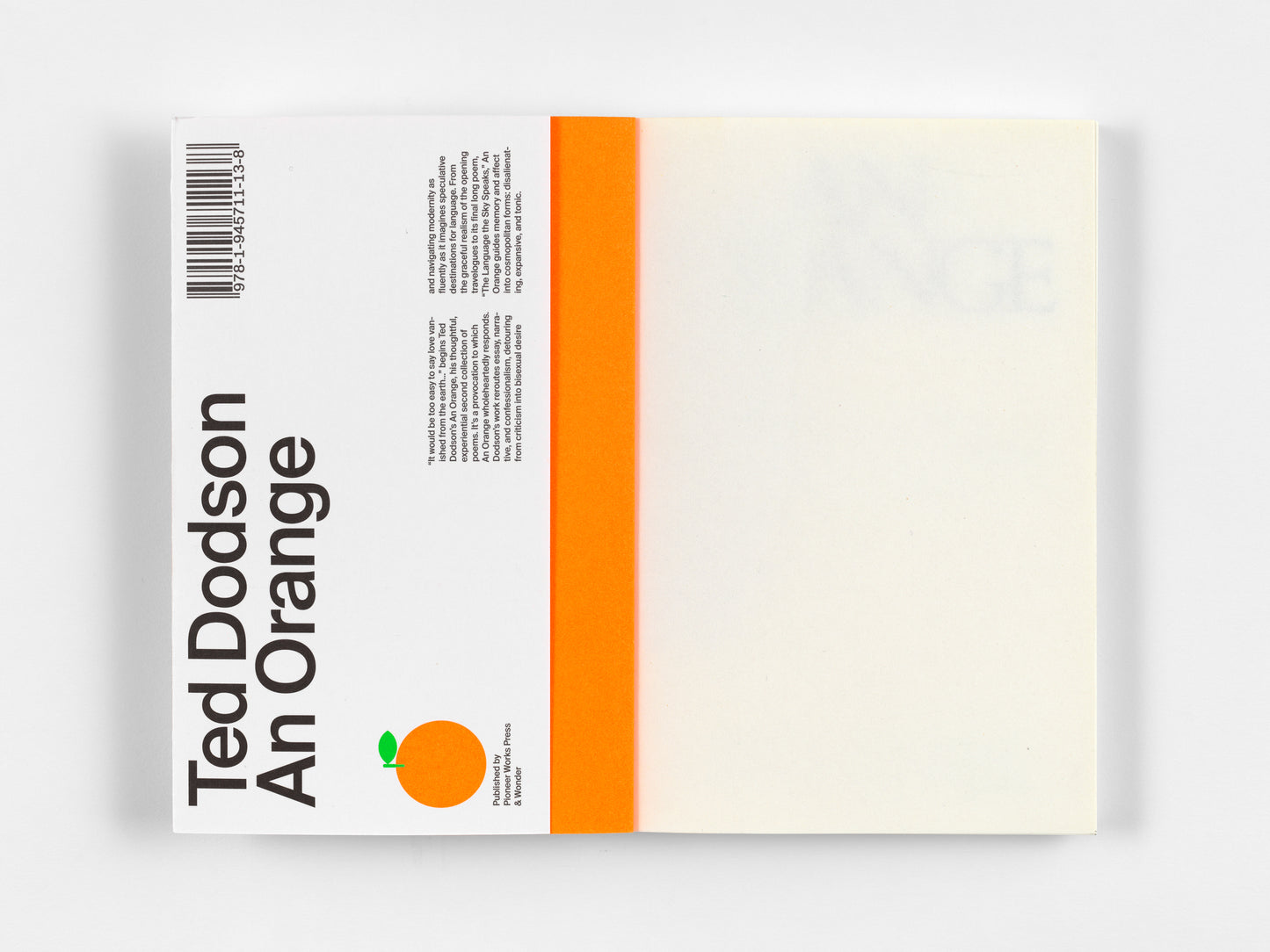 Ted Dodson: An Orange