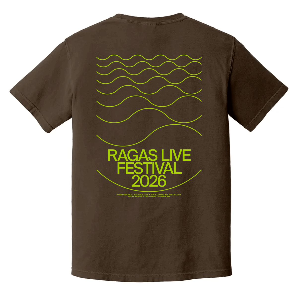 Ragas Live Festival 2026 Brown Shirts