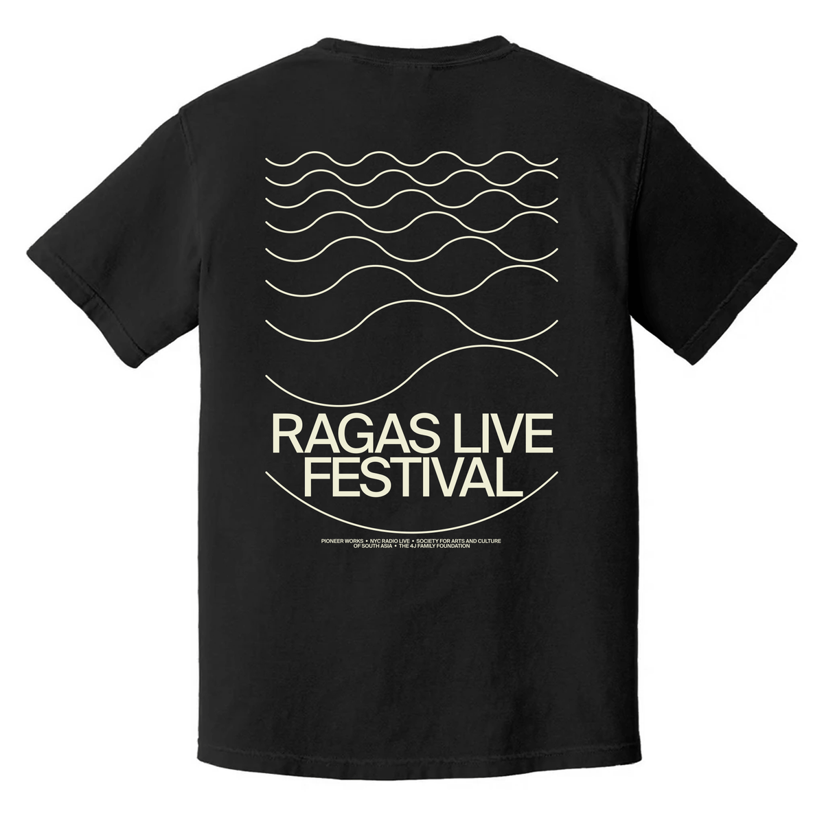 Ragas Live Festival 2026 Black Shirts