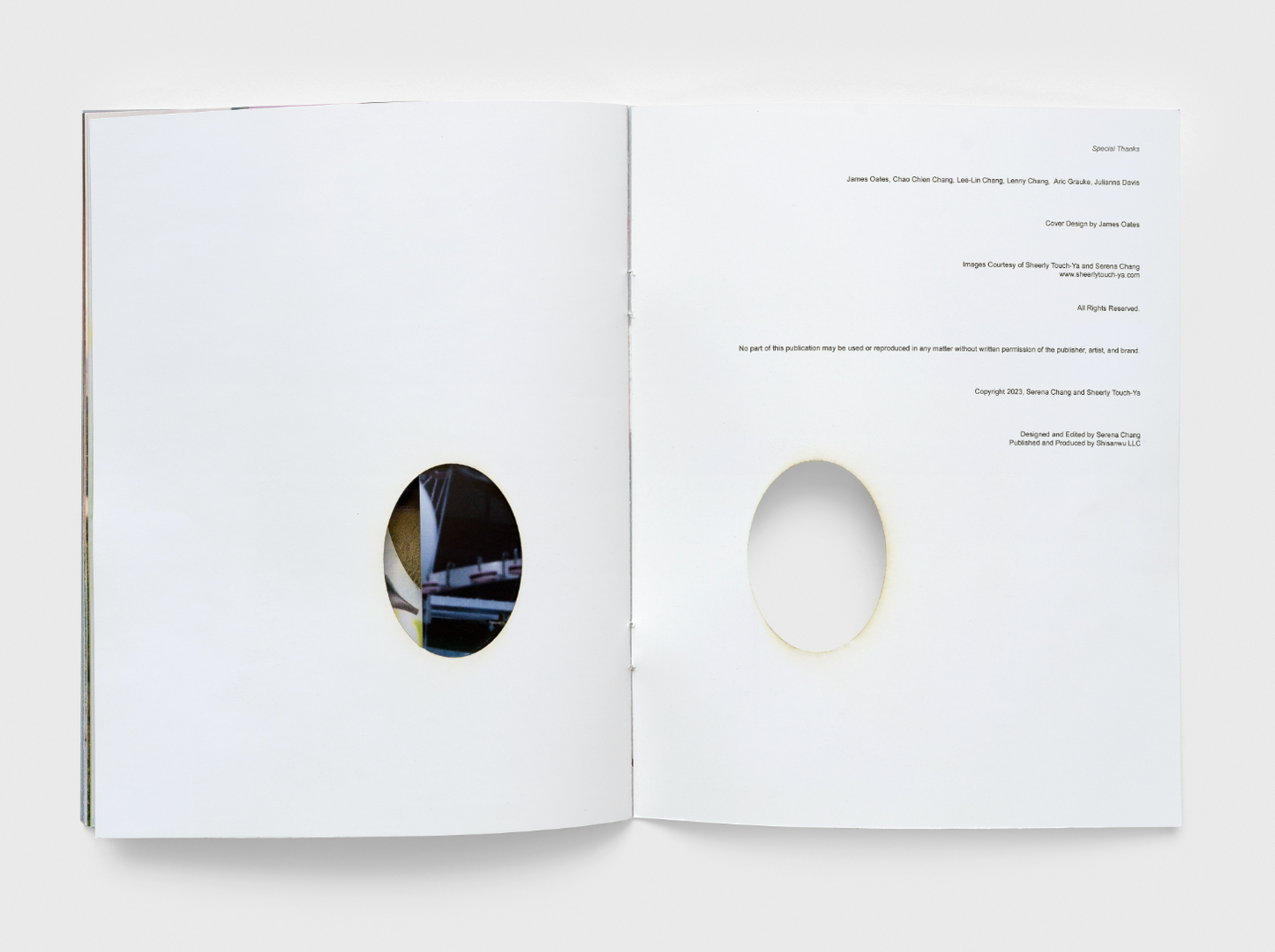 Sheerly Touch-Ya zine
