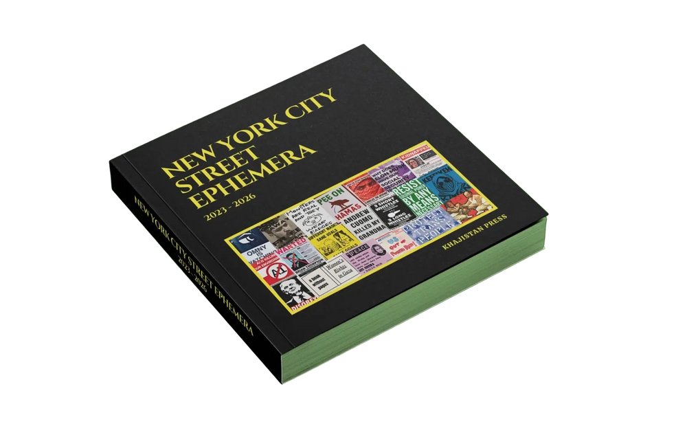New York City Street Ephemera 2023-2026