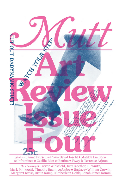 Mutt Art Review Issue 4
