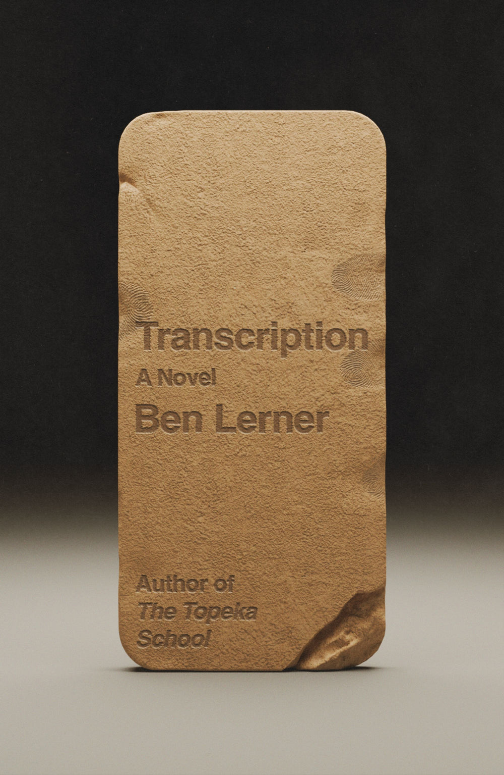 Transcription by Ben Lerner (signed)