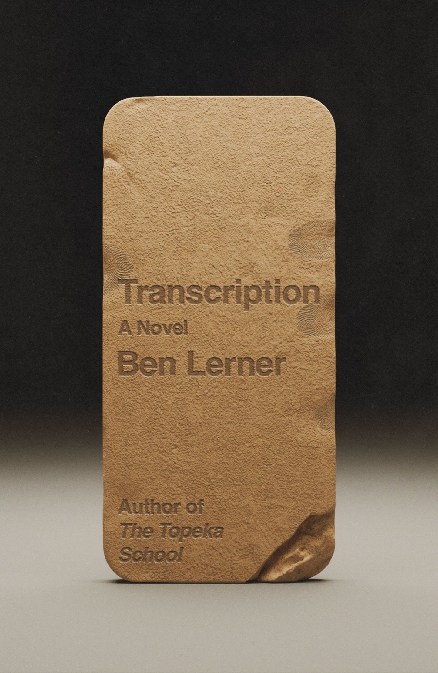 Transcription by Ben Lerner (signed)