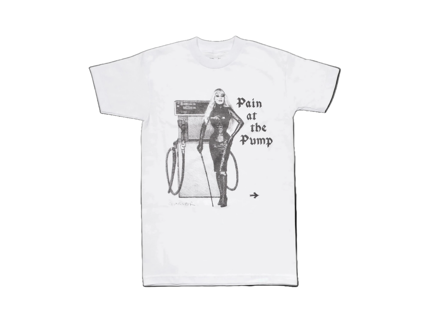 Pippa Garner: PAIN AT THE PUMP Tee